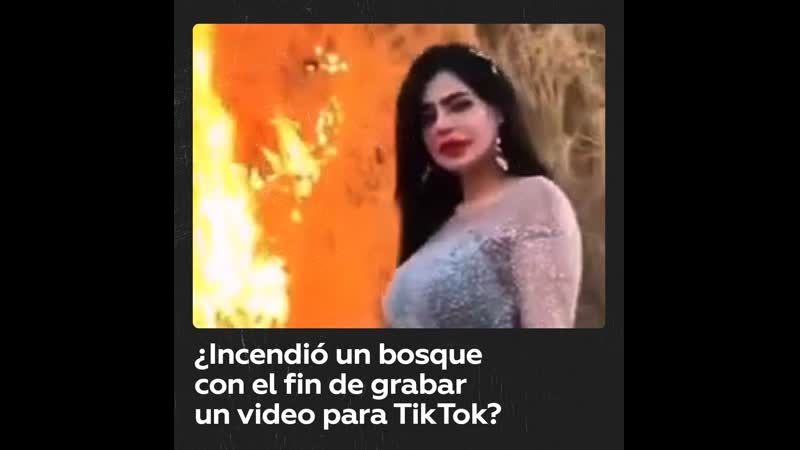 Acusan a una 'tiktoker' de pakistán de incendiar un bosque con el fin de grabar un video