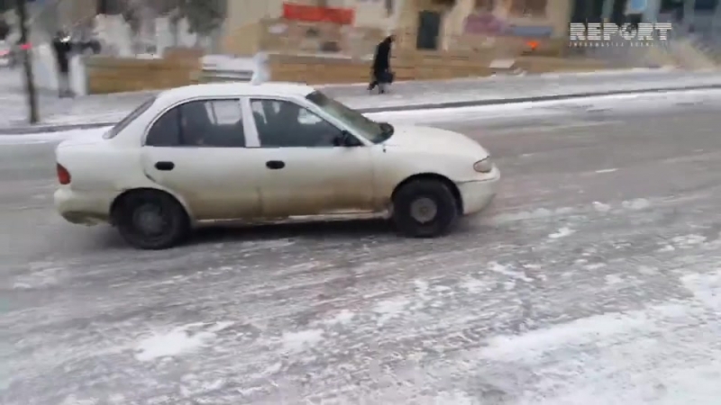 Што адбываецца на дарозе ў баку, 26 студзеня 2016