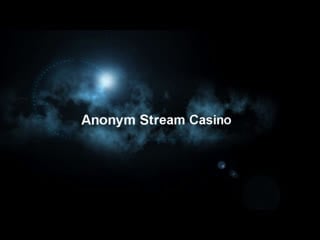 Казино онлайн/розыгрыш/anonym stream/win rate бездеп за регу