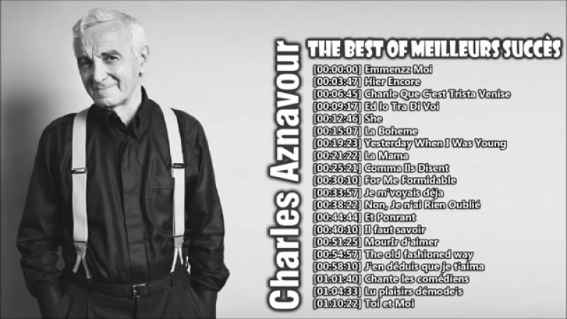 Charles aznavour the best of / шарль азнавур кращі пісні / лучшие песни #aznavour #азнавур #france #armenia #music #sv sound
