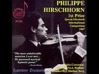 Philippe hirschhorn playing tzigane ravel