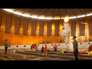 Volgograd russia (time lapse video, hd)