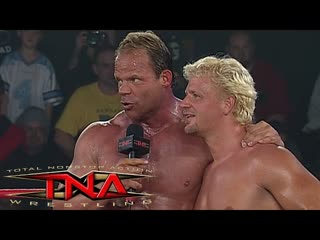 Aj styles and sting vs jeff jarrett and lex luger nwa tna ppv #71 (12 11 2003)