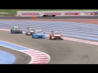 Wtcc 2016 этап 1 франция первая гонка