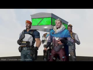 Coffin dance meme yeah, im a noob in animation valorant