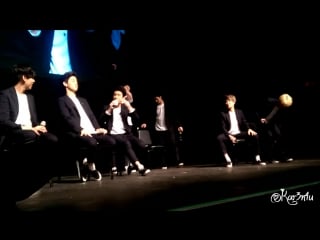 [fancam] 150506 got7's first fan meeting in usa san francisco (part one)