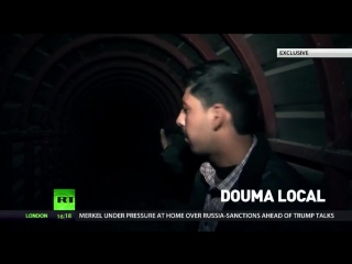 Massive douma tunnels, built by jihadists' slaves