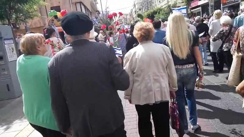 ✔ особое мнение парад победы прошел в хайфе (израиль 06 05 16)