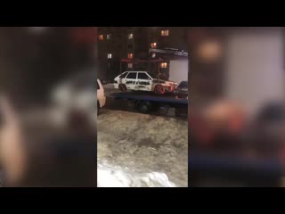 Полицейские задержали водителя странного автомобиля, рассекавшего по орлу накануне