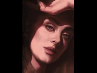 Adele art / timelapse / procreate