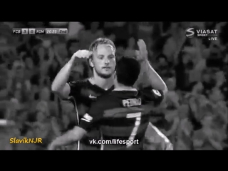 Rakitic vs roma/by slaviknjr