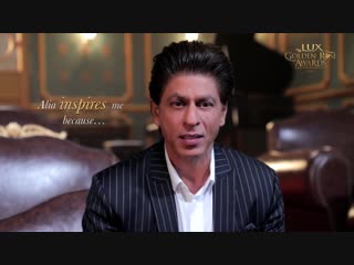 Lux golden rose awards shah rukh khans tribute to alia bhatt