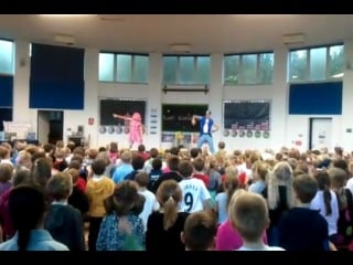 Lazy town 2010 sportacus and stephanie