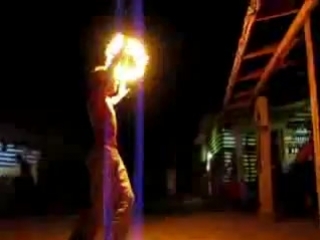 Mel [freestyle fire poi]