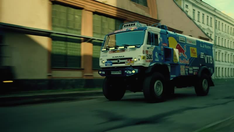 Парный дрифт камаза и мазды mad mike red bull