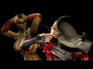 Mortal kombat komplete edition sheeva vs sindel fatality