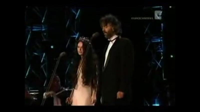 Andrea Bocelli - Quizas Quizas Quizas (HD) ft. Caroline Campbell 