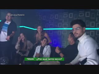 ¿por qué tanto sexo, abraham mateo la casa telehit