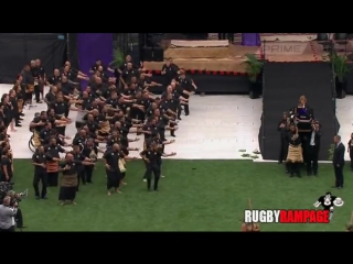 Jonah lomus former teammates and fans perform emotional final haka full [sd, 480p]