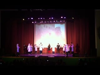 Областная студ весна,ансамбль "единство"