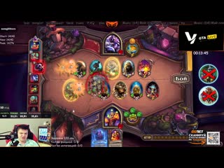 [каждый день как silvername] silvername золотой блокобот сделал игру сильвернейм hearthstone