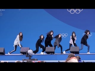 180223 gfriend fingertip @ 2018 pyeongchang olympics headliner show fancam by mera