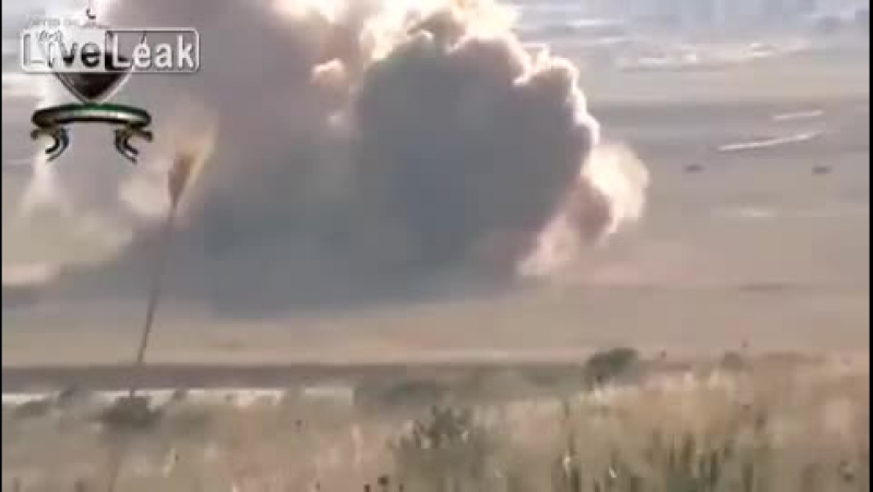 Подрыв сву боевиков группирои лива аль хак при проходе пешего патруля саа