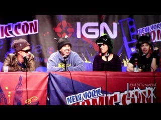 Robot chicken panel comic con nyc 2010 (seth green, macaulay culkin, and matthew senreich)