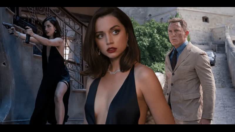 ➡ дэниел крэйг и анна де армас в фильме "не в р е м я умир@ть" (2021)