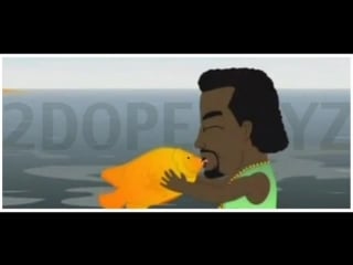 Kanye west im a gay fish (full version)