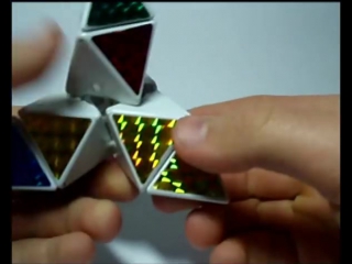 Как разобрать пирамидку (pyraminx)