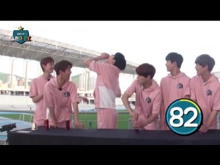 [2017 woollimpick] is it possible for 11 members to drink 11 cans of coke in 110 sec ep 1 part 3