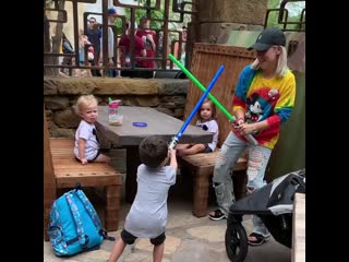 Ashley eckstein in galaxy's edge
