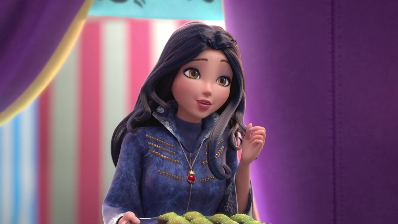 Wicked world иви взрыв уса! episode 1 наследники (descendants) на русском!