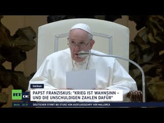 Ukrainischer botschafter im vatikan und ukrainischer aussenminister kritisieren papst