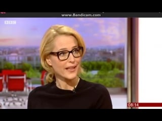 Gillian anderson & jennifer nadel on bbc breakfast 08/03/2017