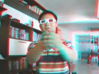 Anaglyph 3d video