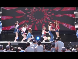 [4k] 170916 씨엘씨 clc full cam @ 전우마라톤 by sleeppage