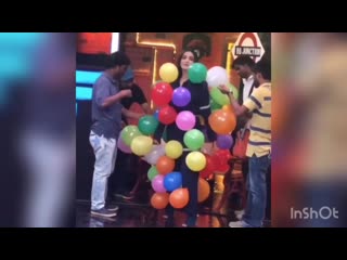 Sanaya irani, gurmeet, arjun, jasmin, tejaswi, harsh and bharti masti on se