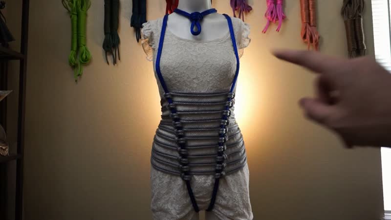 Tutorial porn video – Rorys brainworks the half hitch corset tutorial