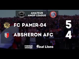 Pamir 04 54 absheron afc (amateur amop league)