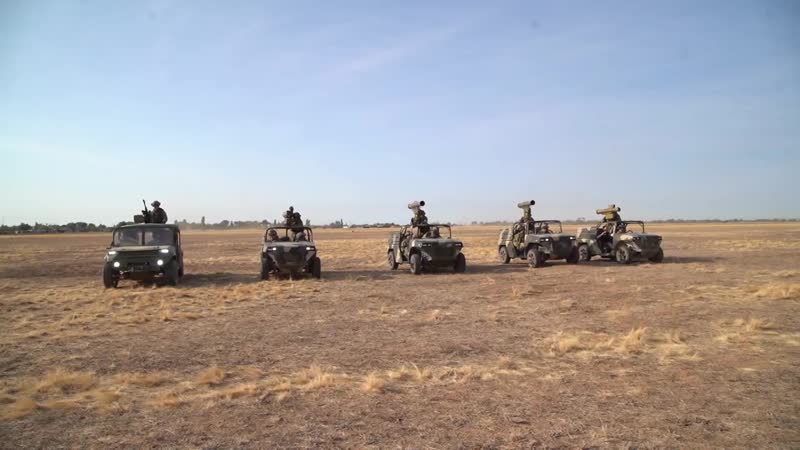 Отработка практических действий десантными подразделениями «нового типа» в ходе скшу «кааз 2020»