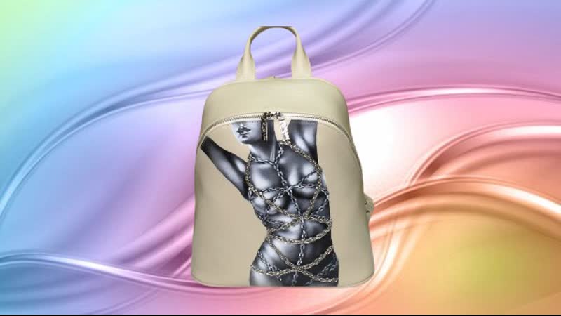 Рюкзак "обнаженная девушка с цепями" pelle volare