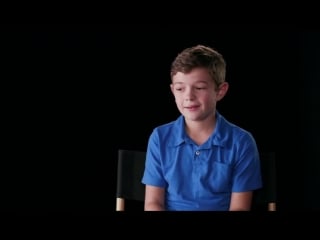 Suburbicon on set visit with noah jupe nicky