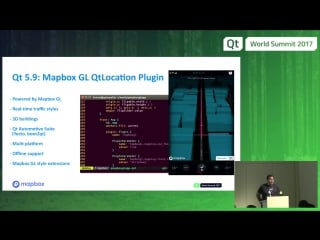 Qtws17 automotive navigation with mapbox gl and qtlocation