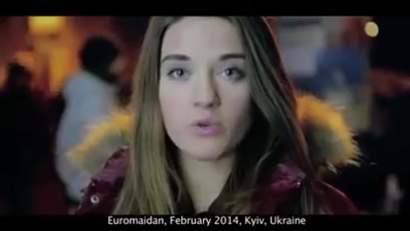 Я украинка" ролик снят для референдума в нидерландах согласно "теории 6 рукопожатий" каждый репост увеличивает шансы того, ч