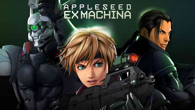 Яблочное зёрнышко 2 | appleseed ex machina (2007) (full hd 1080p), мультфильм