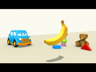 3d animation and educational cartoon clever cars build a house learn colors and shapes