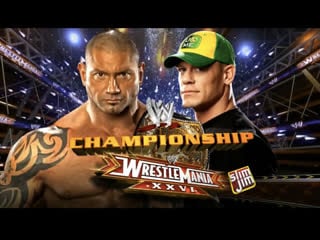 Batista vs john cena – wwe title match wrestlemania xxvi (full match)