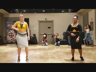 Isabelle crepin & adeline, kizomba lady styling @ kizomba open festival 2018